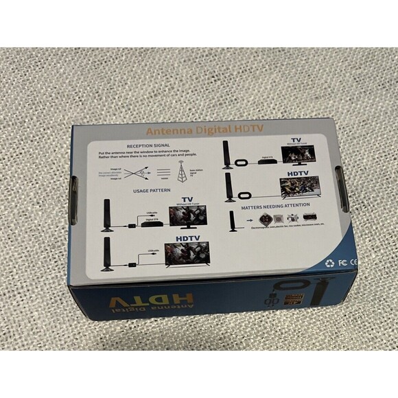 TV Antenna Indoor, HD Antenna for Smart TV ,Support 4K 1080P with Signal Booster - Picture 3 of 6